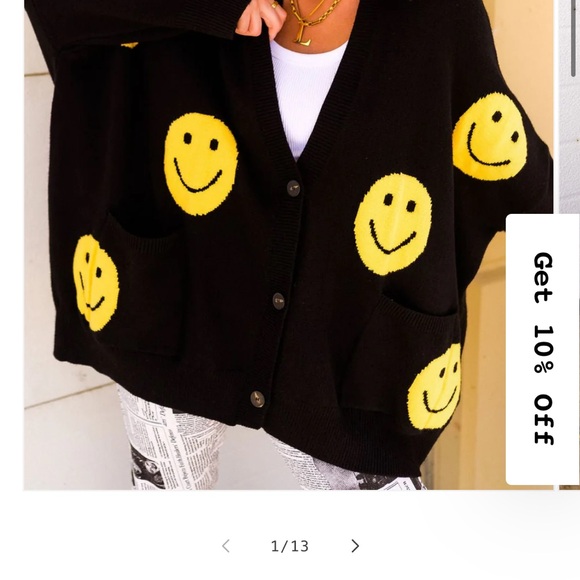 DRESSED IN LALA “The Most Fun Oversized Cardigan” - Picture 2 of 5